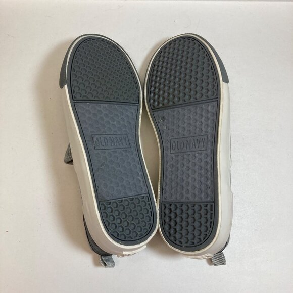 Old Navy Slip on Loafer Shoes Grey Smoke Boys 2 Slip on the Day - Picture 11 of 11